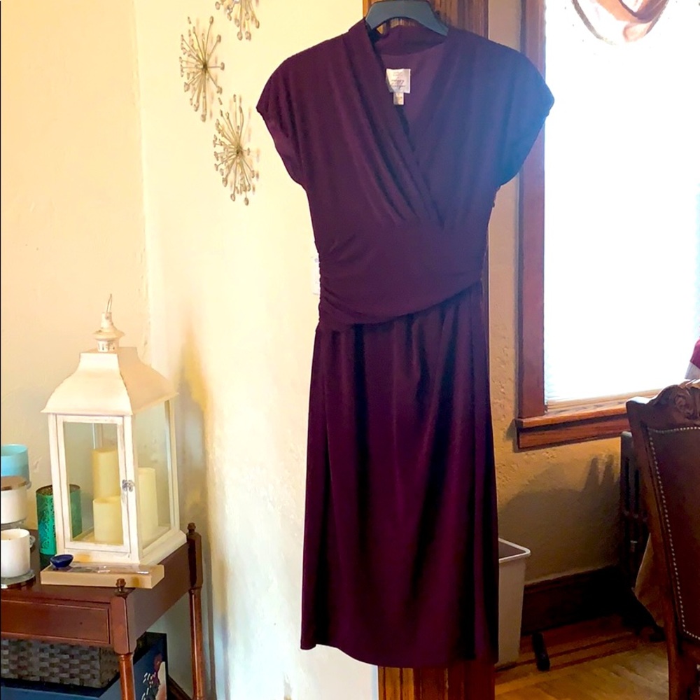 Suzie Chin for Maggie Boutique wrap dress